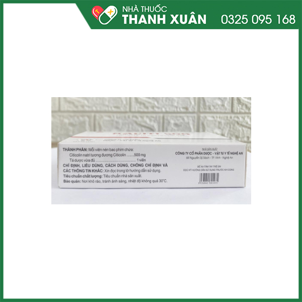 Naciti 500mg điều trị suy giảm nhận thức ở người lớn tuổi